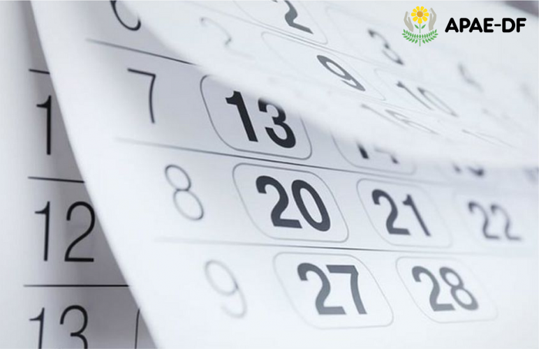 Read more about the article Calendário da APAE-DF para 2022 já está definido