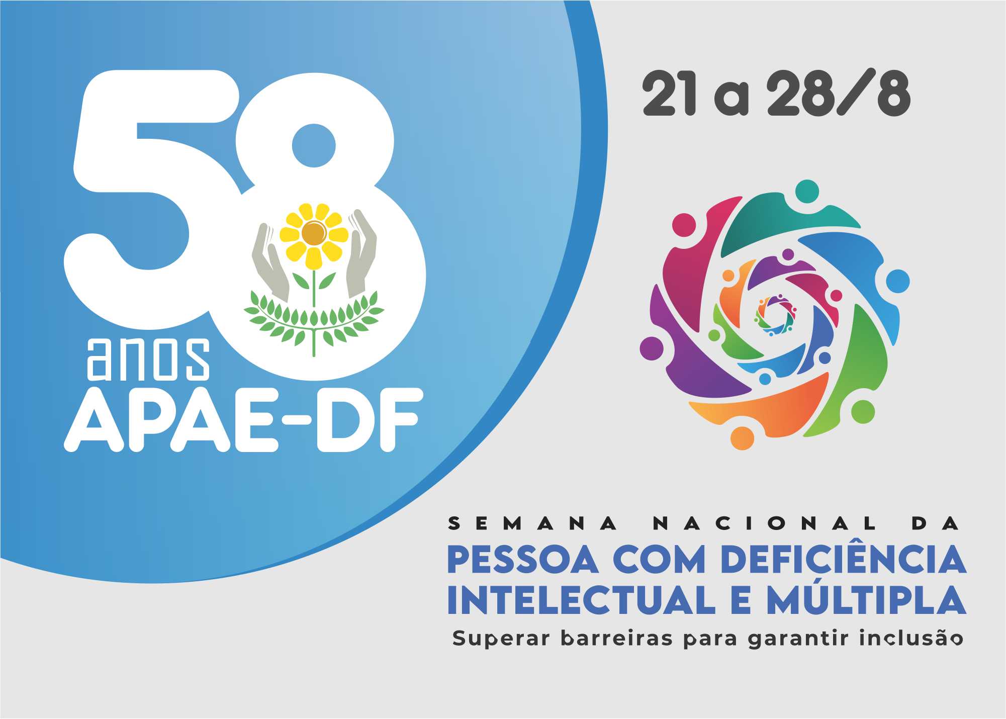 Read more about the article Veja como foi a programação pelos 58 anos da APAE-DF e pela Semana Nacional da PCDIM