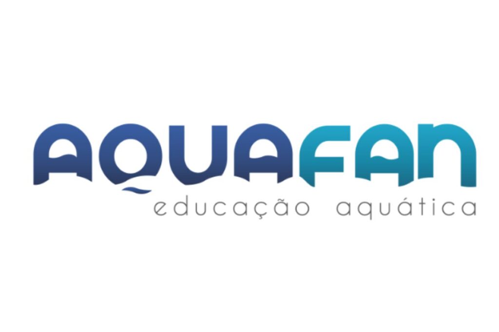 Logomarca da escola AquaFan Educação Aquática
