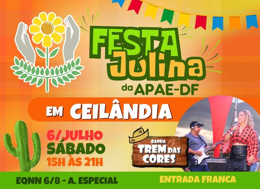 Read more about the article Festa Julina da APAE-DF em Ceilândia promete alegria e tradição