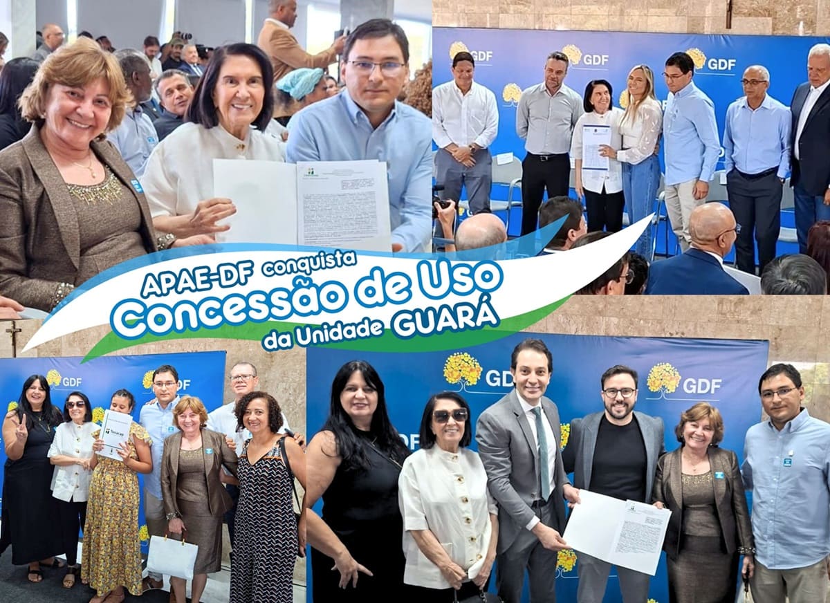 Read more about the article APAE-DF recebe concessão de uso do terreno de sua unidade no Guará