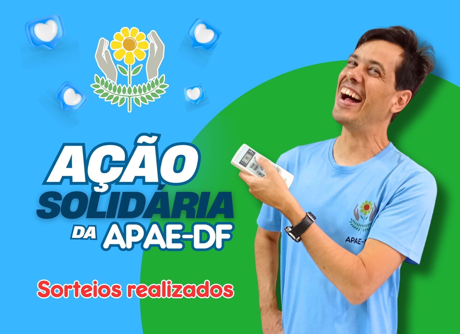 Read more about the article Confira os ganhadores da Ação Solidária da APAE-DF