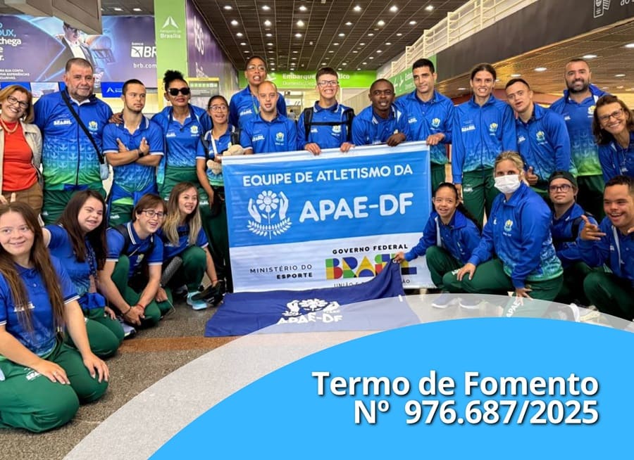 Read more about the article APAE-DF assina Termo de Fomento com o Ministério do Esporte para participação de atletas nos campeonatos da CBDI em 2026