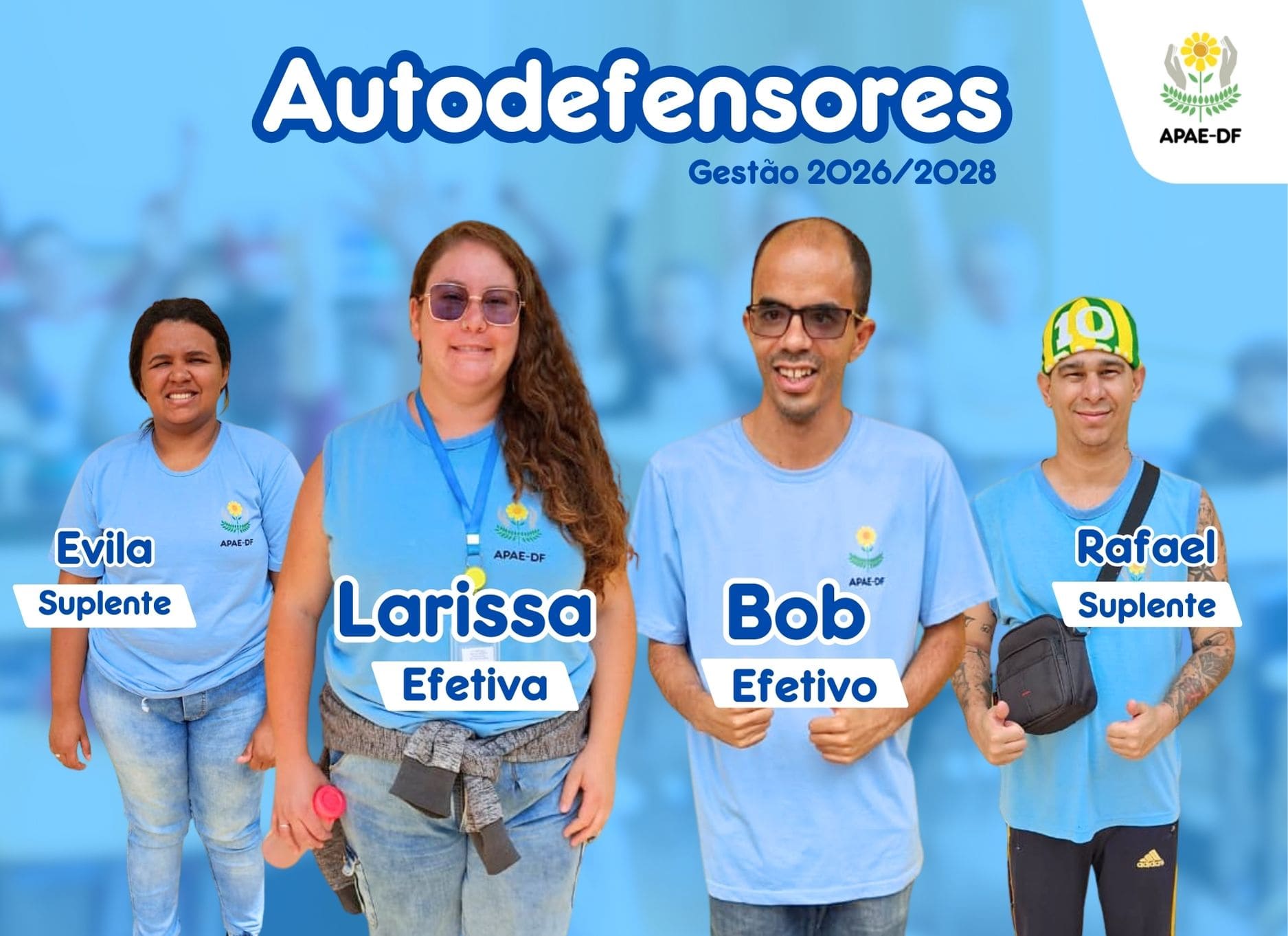 Read more about the article APAE-DF elege autodefensores gerais para o triênio 2026–2028
