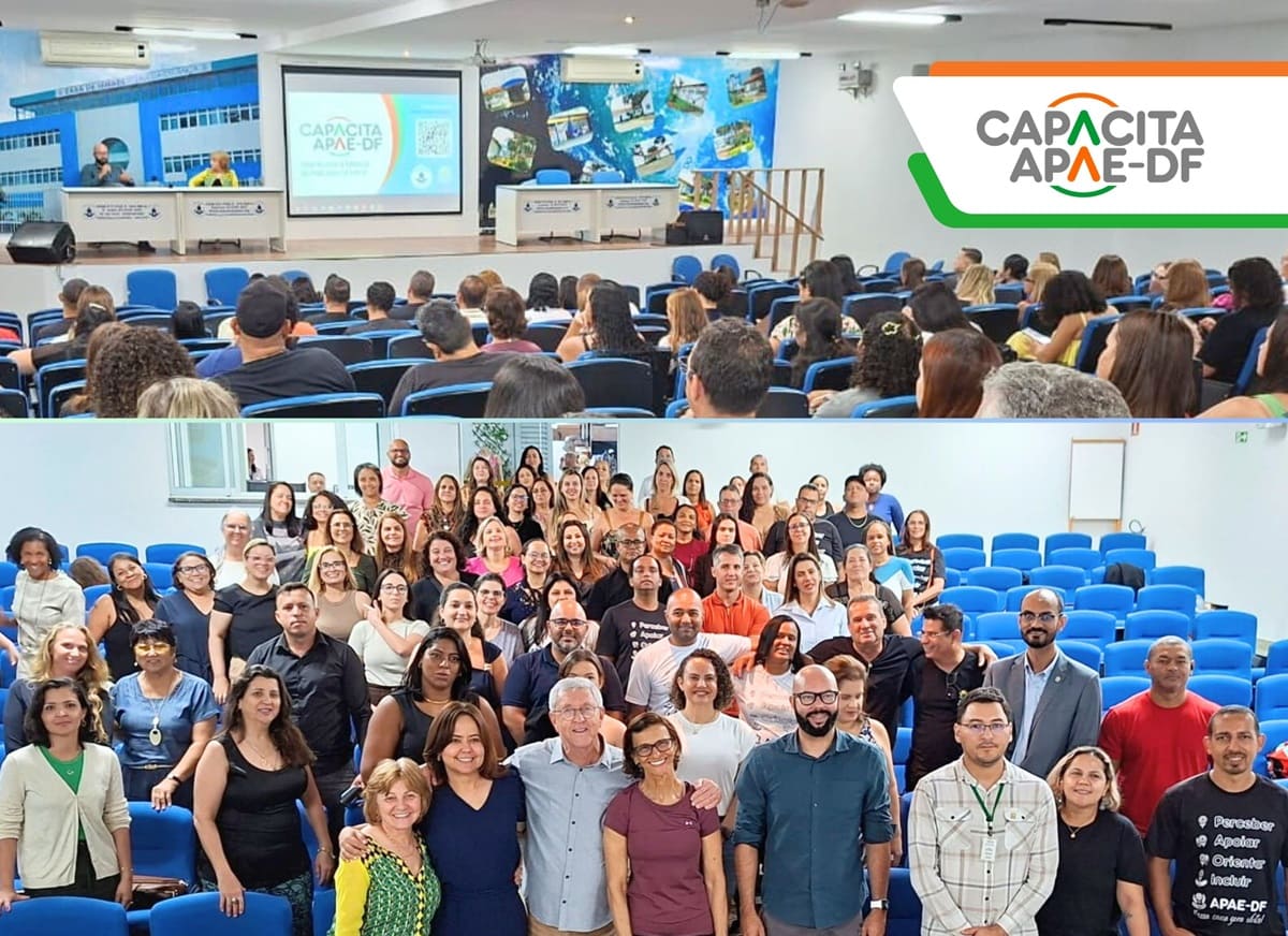 Read more about the article ‘Capacita APAE-DF’ reúne profissionais dos quatro núcleos da Associação